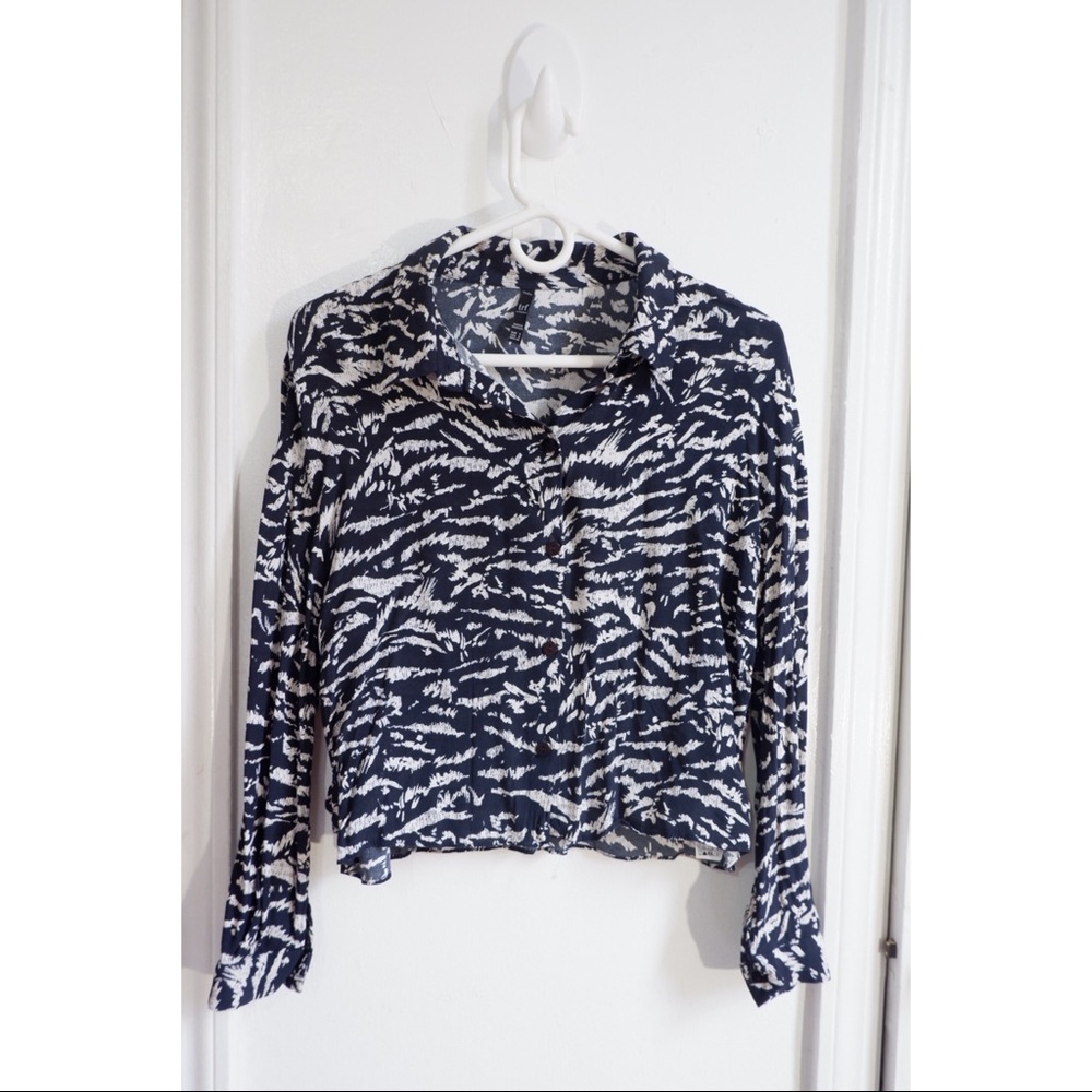 NWOT Zara Printed Top